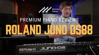 🎹Roland Juno DS88 Synthesizer Review amp Demo  Portable 1000 Sounds Phrase Pads🎹 [upl. by Allan]