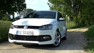 2015 VW Polo 12 TSI RLine 110 HP Test Drive [upl. by Moses]