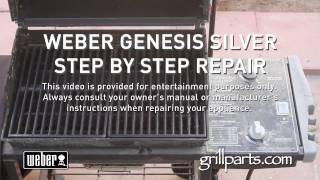 Weber Genesis Grill Repair [upl. by Nomled]