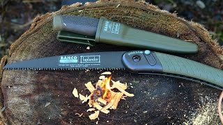 Bahco Laplander Folding Saw MORA KNIFE COMBO [upl. by Rolanda]