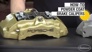 How To Powder Coat Brake Calipers  Powder Coating Custom Brembo Brake Calipers from Eastwood [upl. by Neve]