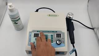 Advance Ultrasound Therapy Machine Pain Relief Ultrasonic 1MHz Physio Therapy Unit  Medinza100S [upl. by Filip]