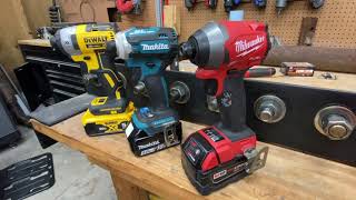 The STRONGEST Impact Driver 2022 TORQUE TEST [upl. by Swope]