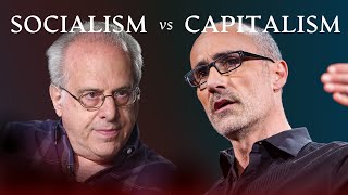 Socialism or Capitalism Arthur Brooks and Richard Wolff Debate [upl. by Eeltrebor133]