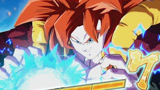 SSJ4 GOGETA ONE SHOTS EVERYONE [upl. by Yniffit]