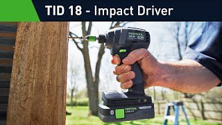 TID 18 Impact Driver [upl. by Wilscam]