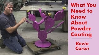 How to Prepare Your Metal Work for Powder Coating  Kevin Caron [upl. by Erdnuaed]