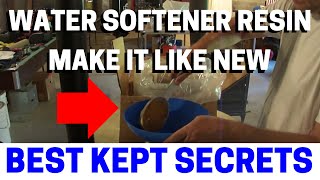 NEVER Replace Water Softener Resin Until Watching This [upl. by Clute]