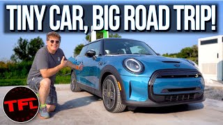 We Sold A Tesla Model Y amp Bought The Cheapest New EV MINI Cooper SE Will It Road Trip [upl. by Arihk]