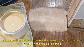 Hardwood Floor Repair Blending the Finish [upl. by Noda616]