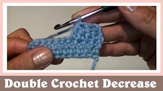 Crochet for Beginners Double Crochet Decrease [upl. by Ernst821]