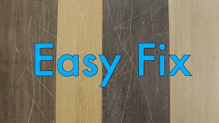 How To Fix Scratches in Vinyl Plank Hardwood and Laminate Floors [upl. by Hess]