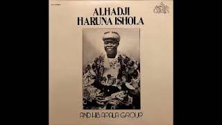 Alhadji Haruna Ishola amp His Apala Group ‎– ST  70s NIGERIAN Yoruba Fuji Folk Music ALBUM LP Naija [upl. by Yrelbmik]