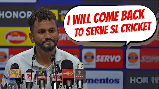 Dimuth Karunaratne Final Press Conference [upl. by Richel]