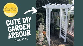 Garden Arbour How To Build an Arbour For Garden  DIY Garden arbour Ideas [upl. by Brian]