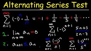 Alternating Series Test [upl. by Menon]