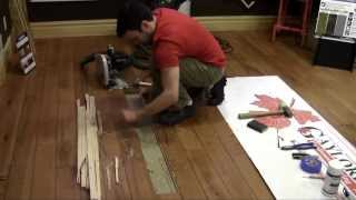 Replacing a Hardwood Flooring Board [upl. by Ylrahc841]