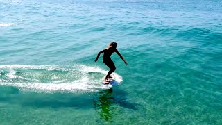 Skimboarding a Crystal Clear Wedge [upl. by Oly42]