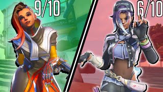 Ranking ALL 31 SOMBRA SKINS in Overwatch 2 [upl. by Latvina238]