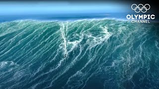 Are these the largest Waves ever surfed  Nazare 2020 The Beast Awakens [upl. by Persas]