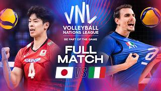 Japan 🇯🇵 vs Italy 🇮🇹  2024 VNL  Full Match  Week 1 [upl. by Mirabelle]