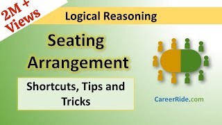 Seating Arrangement  Tricks amp Shortcuts for Placement tests Job Interviews amp Exams [upl. by Sewellyn40]