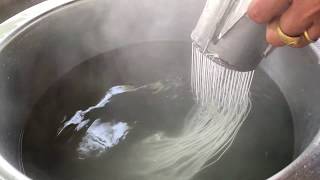 Thai Rice Flour Noodles Recipe [upl. by Nivloc]