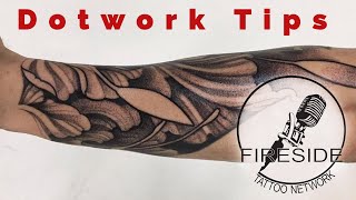 Dotwork Trick Faster and More Efficient Stippling  3 Minutes to Better Tattooing [upl. by Lasley]