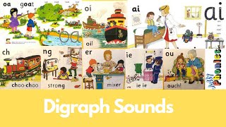 Jolly Phonics  Digraph Sounds and Actions [upl. by Madelena]