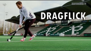 Dragflick By Hertzberger TV  Field Hockey tutorial [upl. by Mervin]