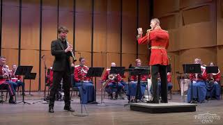 WEBER Concertino for Clarinet Opus 26  Marine Band [upl. by Laro]