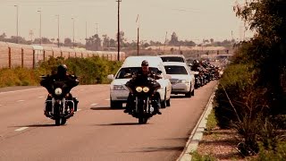 HELLS ANGELS PATRICK EBERHARDTS FINAL RIDE [upl. by Weslee]