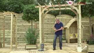 Stylish Arches and Arbours Enhance Your Garden with Buy Fencing Direct [upl. by Meela]