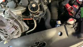 20062011 Honda Civic 18L ac compressor removal [upl. by Legra]