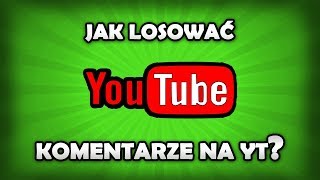 Jak losować komentarze na YT Strona do losowania komentarzy YouTube [upl. by Leivad214]