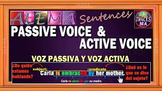 Voz Pasiva Y Activa En Ingles  Oraciones Con Passive Voice And Active Voice [upl. by Leena542]