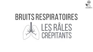 Bruits Respiratoires  Ecoutez les Râles Crépitants [upl. by Sidonia]