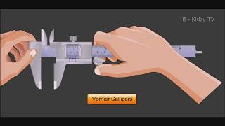 Introduction to Vernier Calipers and Description Animation Part 1  By EKidzy TV [upl. by Corie]