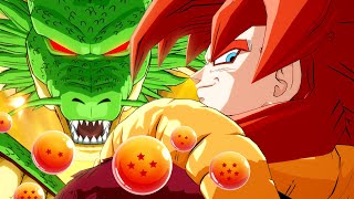 SSJ4 GOGETA AND SHENRON IN RANKED [upl. by Atnes222]