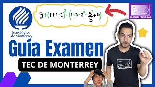 Ⓜ️​Guía ADMISIÓN TEC DE MONTERREY 𝙀𝙟𝙚𝙧𝙘𝙞𝙘𝙞𝙤𝙨 𝙃𝙖𝙗𝙞𝙡𝙞𝙙𝙖𝙙 𝙈𝙖𝙩𝙚𝙢á𝙩𝙞𝙘𝙖 😎​🫵​💯​ [upl. by Barry]