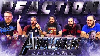 Avengers Endgame Trailer 2 Reaction Mashup [upl. by Studley]