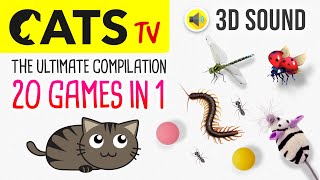 CATS TV  The ULTIMATE Games Compilation 20 in 1 3 HOURS [upl. by Georgianna]