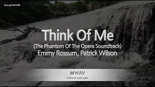 Emmy Rossum Patrick WilsonThink Of Me The Phantom Of The Opera OST Karaoke Version [upl. by Frayne]