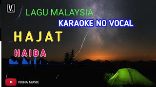 HAJAT  HAIDA  Karaoke No Vocal [upl. by Kurtz]