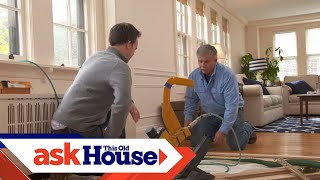 How to Patch Hardwood Flooring  Ask This Old House [upl. by Rednaskela]