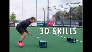 3D skills  Hertzberger TV  Field hockey tutorial [upl. by Siugram678]