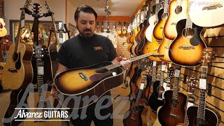 Alvarez Acoustic Guitars  A Closer Look [upl. by Atirat]