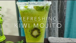 Kiwi Mojito recipe  Refreshing summer drink  Kiwi mocktail recipe  Best Bites [upl. by Justin]