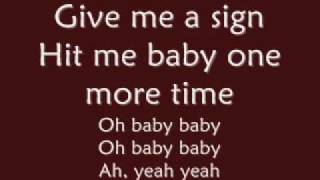 Britney SpearsBaby one more time lyrics [upl. by Paviour220]