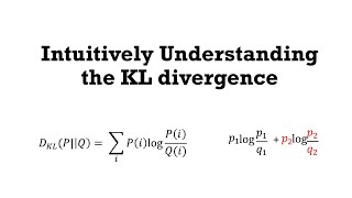 Intuitively Understanding the KL Divergence [upl. by Jacynth]